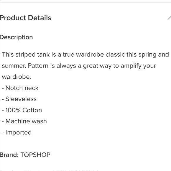 Topshop Tank Top - Picture 4 of 4